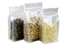 Túi zip đựng thực phẩm có quai cầm bằng nhựa giá rẻ chất lượng số #1