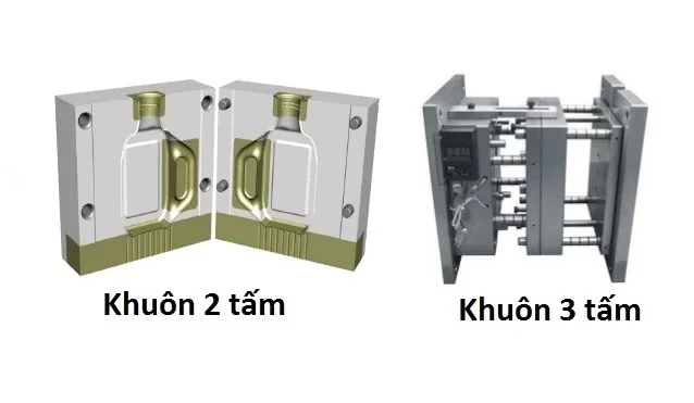 khuon 2 tam khuon 3 tam - Công ty gia công ép nhựa uy tín giá tốt, gia công khuôn ép nhựa