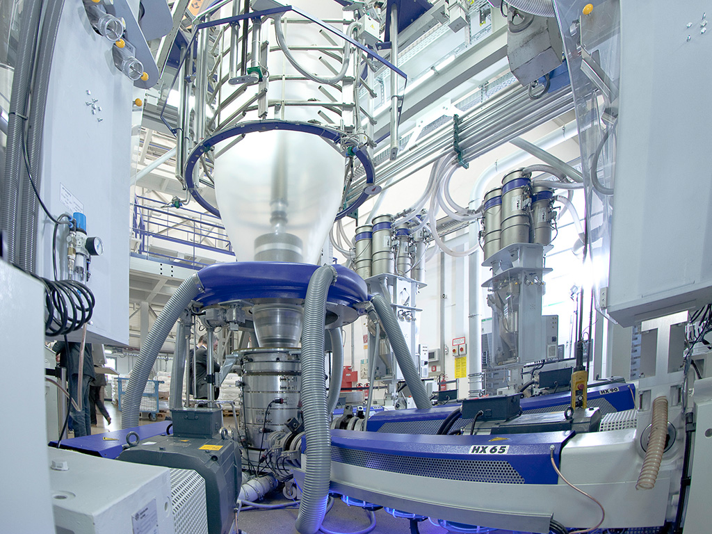 csm 5Fuenfschicht Blasfolienanlage Hosokawa Alpine