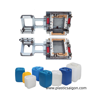 Alternative view of KHUÔN THỔI THÙNG HÓA CHẤT 20L