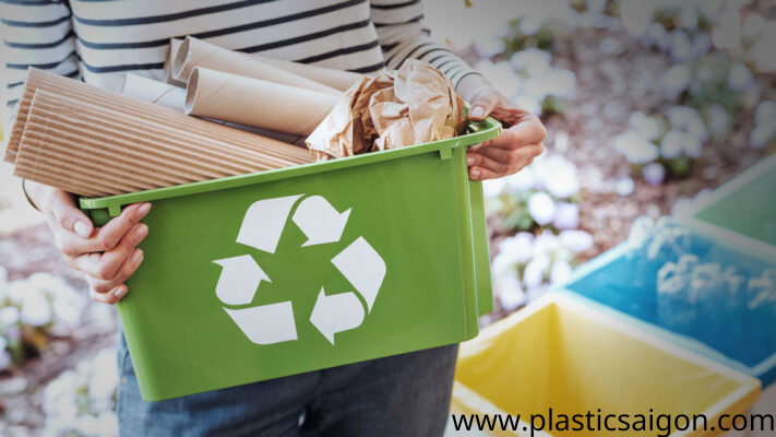 Công nghệ sản xuất nhựa tái chế thân thiện với môi trường Cong nghe san xuat nhua tai che than thien voi moi truong