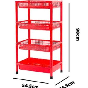 Kệ chén dĩa 3 tầng - 4 tầng