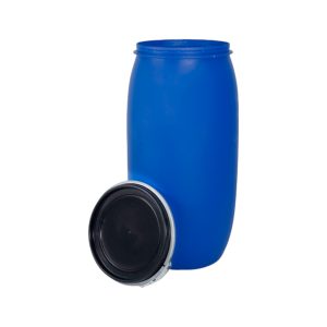 Thùng Phuy Nhựa 160L Đai Sắt - Bền Bỉ, Chịu Lực Tốt