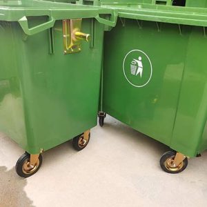 Bánh xe thùng rác 660L không phanh Plasticsaigon - hinh 2