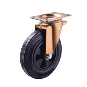 Bánh xe thùng rác 660L nhựa HDPE bền chắc không phanh cho công nghiệp