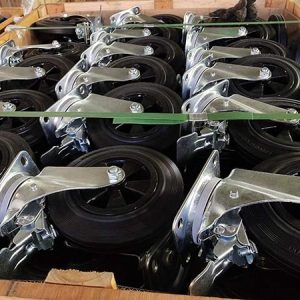 Bánh xe thùng rác 660L nhựa HDPE có phanh chịu lực bền bỉ cho công nghiệp