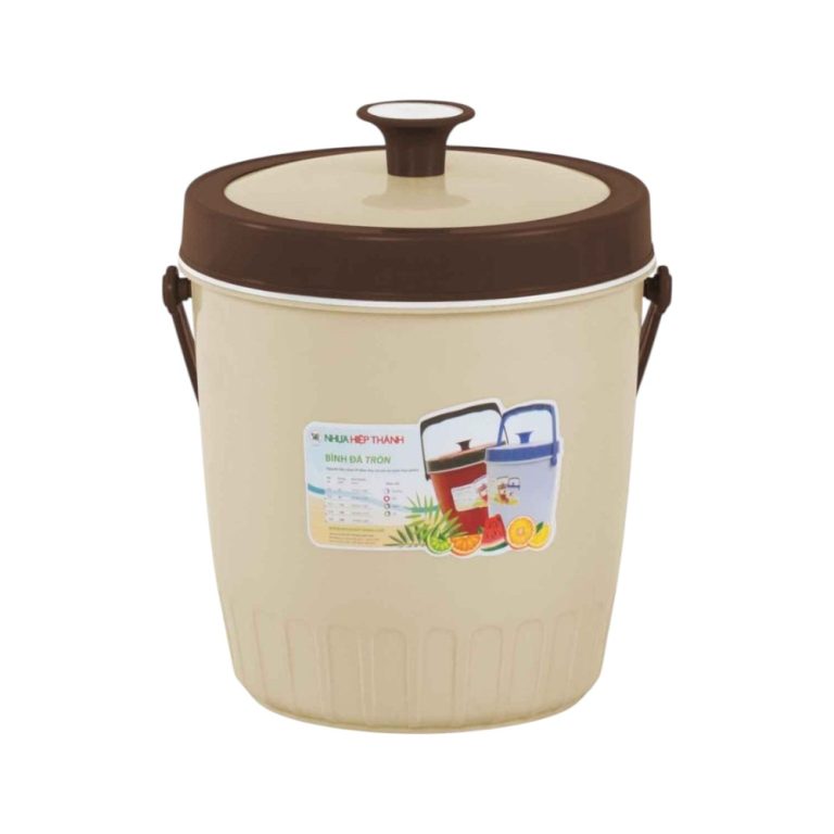 Trang chủ Bình đá tròn 12L chất liệu PP bền đẹp nhiều màu sắc