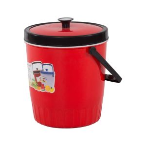 Bình Đá Tròn 26L Sọc - Thùng Đá Nhựa PP Bền Đẹp