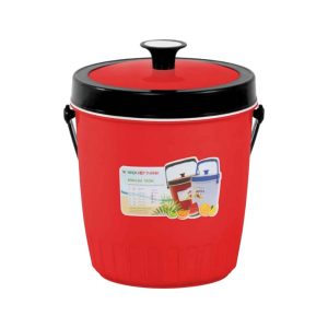 Bình Đá Tròn 7L Sọc – Thùng Đá Nhựa PP Bền Đẹp Giá Tốt