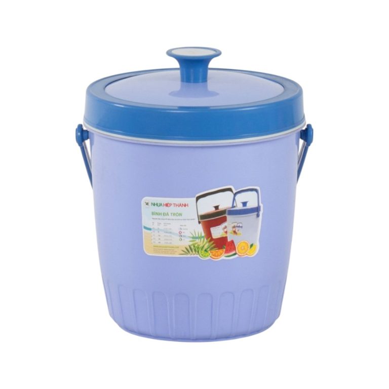 Trang chủ Bình Đá Tròn 9L Sọc – Thùng Đá Nhựa PP Bền Đẹp Giá Tốt