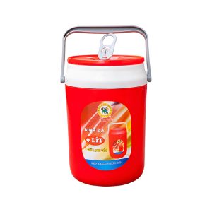Bình đá tròn 9L chất liệu PP bền bỉ - Bình đá thùng đá Sài Gòn