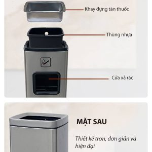 Cây gạt tàn thuốc công cộng Plasticsaigon - hinh 2