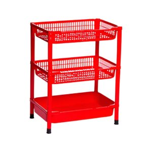 Kệ nhựa trung 3 tầng, 4 tầng bền chắc, tiện dụng tại Plastic Sài Gòn