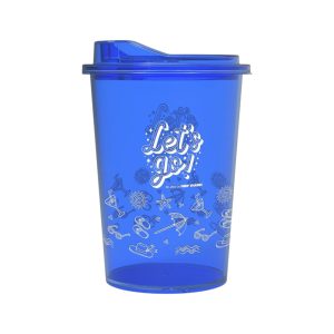 Ly nhựa 500ml cao cấp - ly nhựa trong an toàn, đa màu sắc