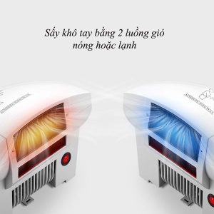 Máy sấy tay treo tường tự động 1800W loại tốt Plasticsaigon - anh san pham