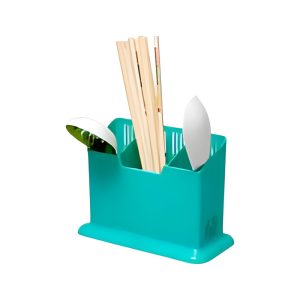 Ống Đũa Vuông Nhựa PP Xanh Ngọc – Bền Đẹp, Tiện Lợi Cho Gia Đình