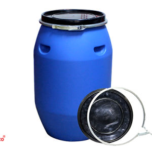 Thùng phuy nhựa 120L đai sắt bền chắc, chống UV hiệu quả