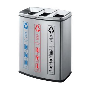 Thùng rác 3 ngăn phân loại Plasticsaigon - hinh 2