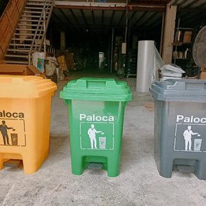 Thùng rác 60L đạp chân Plasticsaigon - hinh 2