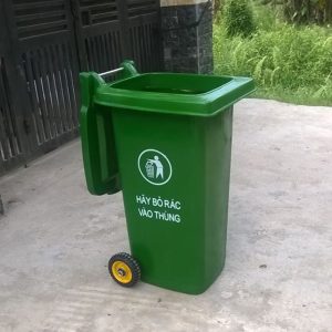 Thùng rác composite 120L Plasticsaigon - hinh 2