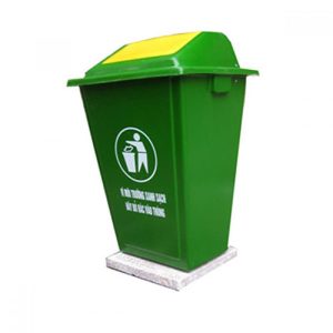 Thùng rác đế đá 60L Plasticsaigon - anh san pham