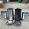 Thùng rác inox 304 nắp lật Plasticsaigon - anh san pham