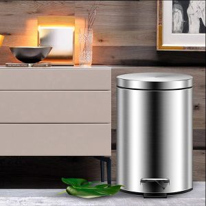 Thùng rác inox 5 lít đạp chân – Giảm giá 30% Plasticsaigon - hinh 2