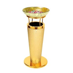 Thùng rác inox bọc giả da Plasticsaigon - anh san pham