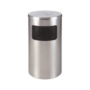 Thùng rác inox cấm hút thuốc dung tích 30L chống ăn mòn