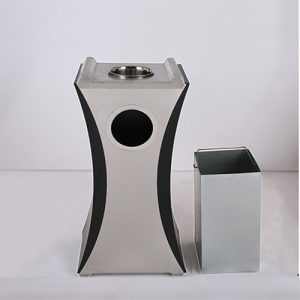 Thùng rác inox gạt tàn cao cấp Plasticsaigon - hinh 2