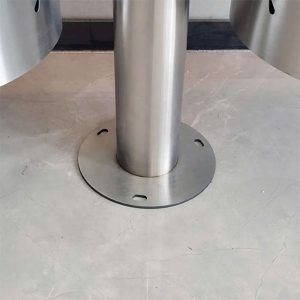 Thùng rác inox treo đôi ngoài trời, thùng rác công cộng phân loại rác Plasticsaigon - anh san pham
