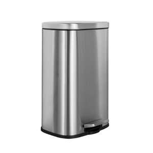 Thùng rác inox vuông đạp chân 20L Plasticsaigon - anh san pham