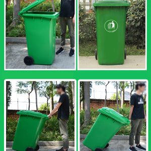 Thùng rác nhựa 120 lít Plasticsaigon - hinh 2