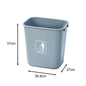 Thùng rác nhựa 25L không nắp Plasticsaigon - anh san pham