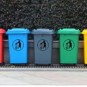 Thùng rác nhựa 50 lít nhập khẩu Plasticsaigon - hinh 2