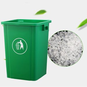 Thùng rác nhựa 60L xanh lá loại dày Plasticsaigon - hinh 2