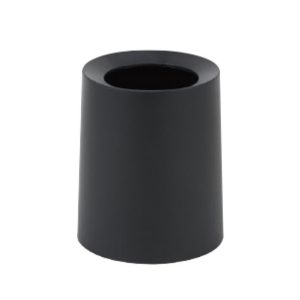 Thùng rác nhựa hai lớp 12L đen chất liệu HDPE chống va đập