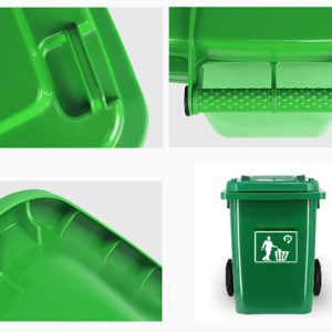 Thùng rác nhựa HDPE 80 lít Plasticsaigon - hinh 2