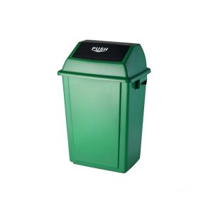 Thùng rác nhựa HDPE nắp đẩy 20L đa màu bền chắc tiện lợi