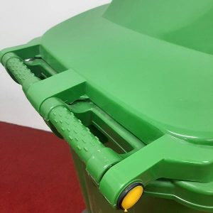 Thùng rác nhựa HPDE nắp đẩy 120L Plasticsaigon - hinh 2