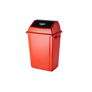 Thùng rác nhựa nắp đẩy 10L nhiều màu Plasticsaigon - hinh 2