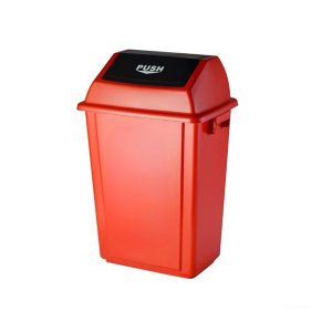 Thùng rác nhựa nắp đẩy 40L nhiều màu Plasticsaigon - hinh 2