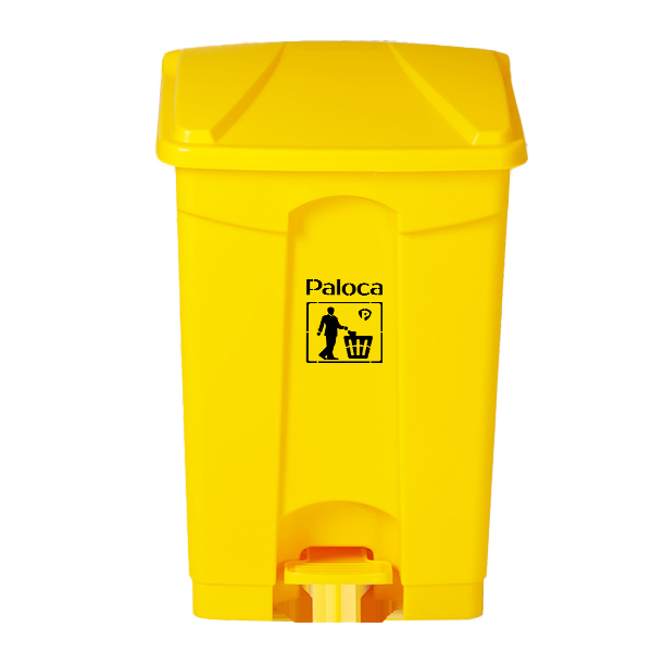 Trang chủ Thùng rác nhựa y tế 30L đạp chân màu vàng cho bệnh viện