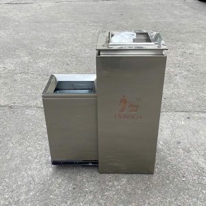 Thùng rác sảnh có gạt tàn ghi Plasticsaigon - hinh 2