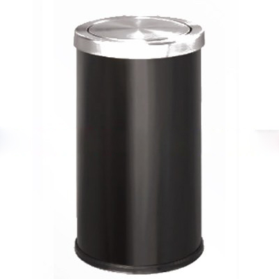 Trang chủ Thùng rác thép sơn nắp lật inox 38cm x 73cm dung tích 40L