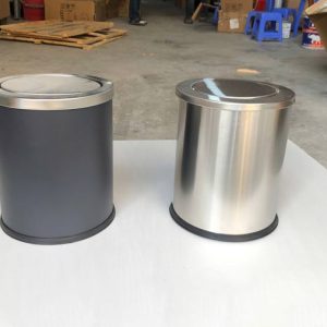 Thùng rác văn phòng nắp lật Plasticsaigon - anh san pham