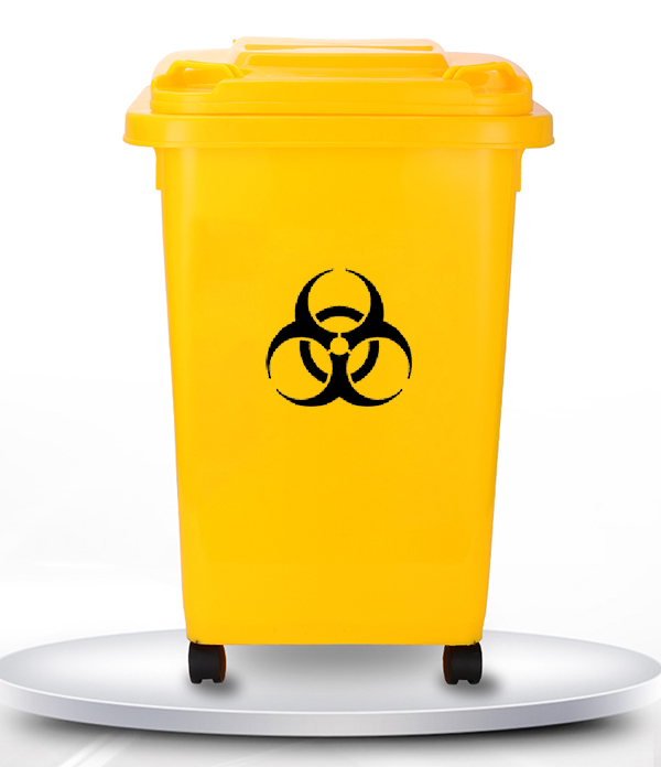 Trang chủ Thùng rác y tế 60L nhựa HDPE chịu hóa chất an toàn