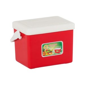 Thùng Đá Vuông 6L Nhựa PP Bền Chắc, Màu Đỏ - Plastic Sài Gòn