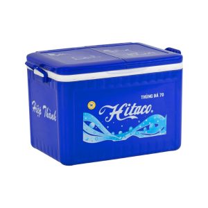 Thùng Đá Vuông 70L Nhựa PP Bền Chắc, Tiện Lợi