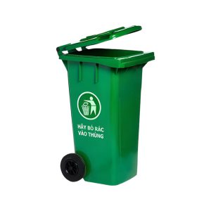 Thùng Rác 120L Nắp Kín – Thùng Rác Nhựa Bền Chắc, Tiện Lợi